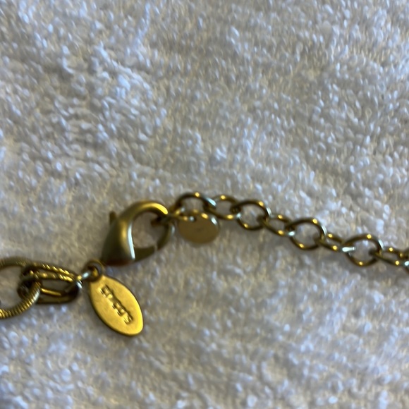 Chico’s Silver and purple necklace - Picture 3 of 4